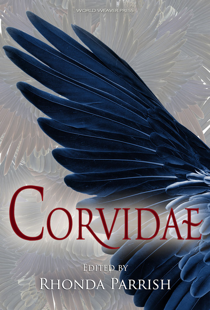 Cover for CORVIDAE. Design by Eileen Wiedbrauk