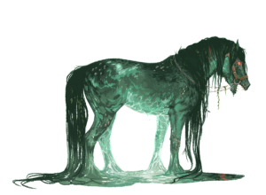 Kelpie by Kasey -- http://kasettetape.tumblr.com/post/96373863232/this-was-just-supposed-to-be-a-sketch-but-then-i